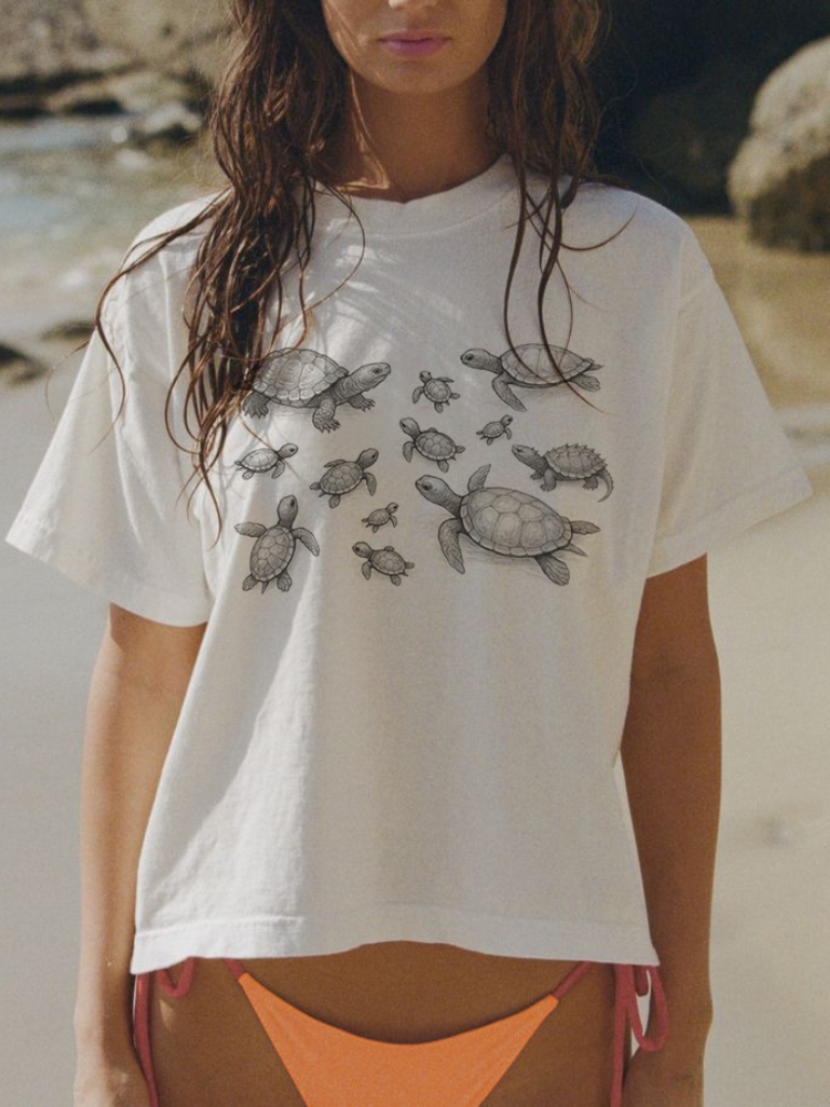 Ethereal Tide Turtle Classic Tee