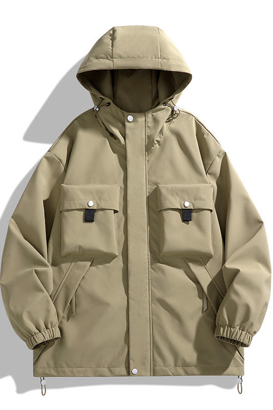 Pocketed Versatile Hooded Parka