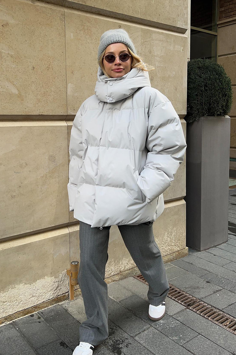 Women's Stylish Oversized Puffer Jacket