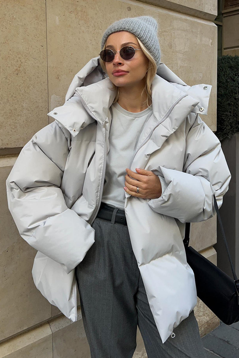 Women's Stylish Oversized Puffer Jacket