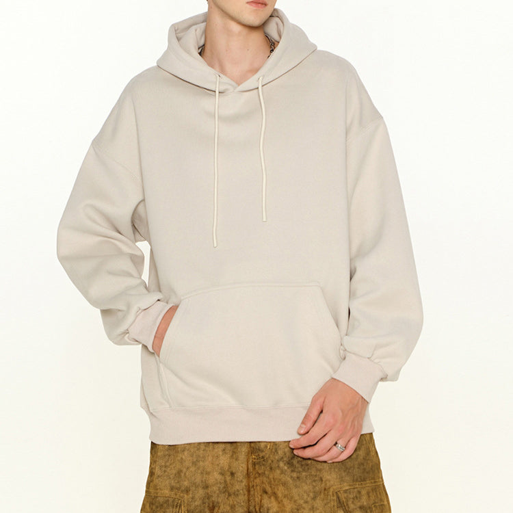 Espresso Minimalist Oversized Hoodie