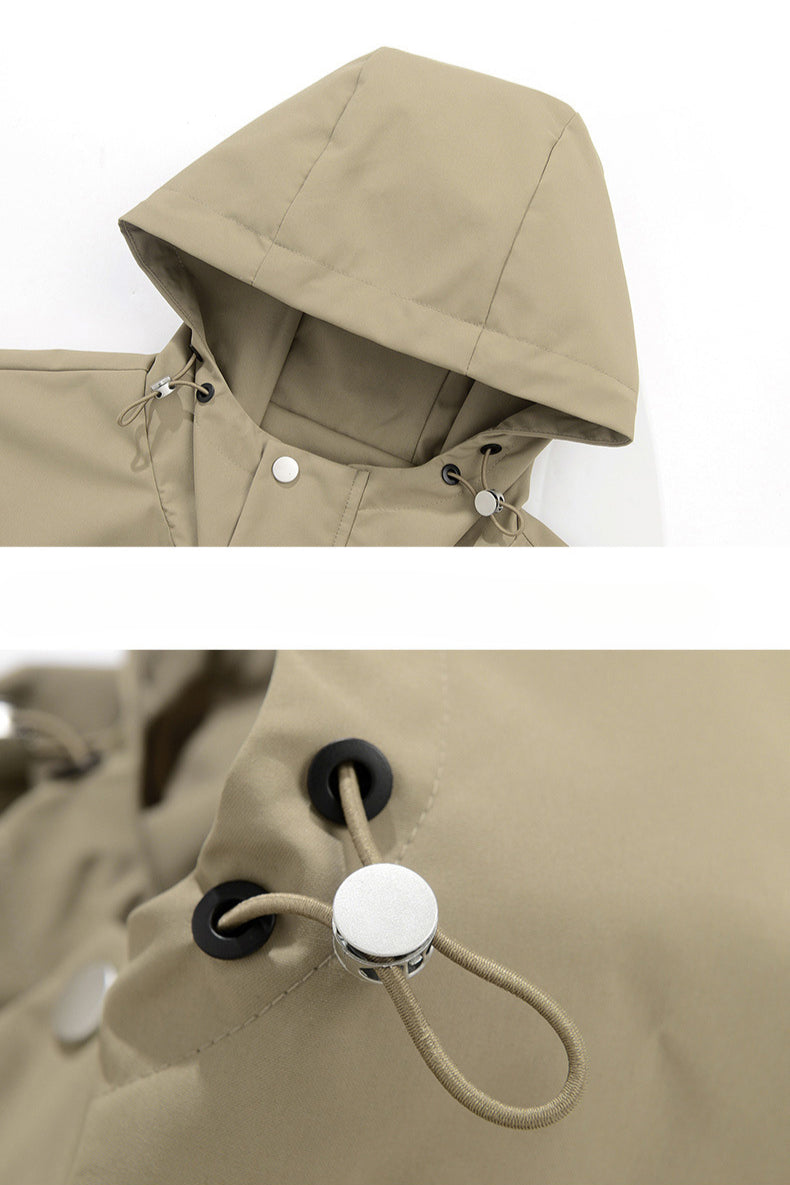 Pocketed Versatile Hooded Parka